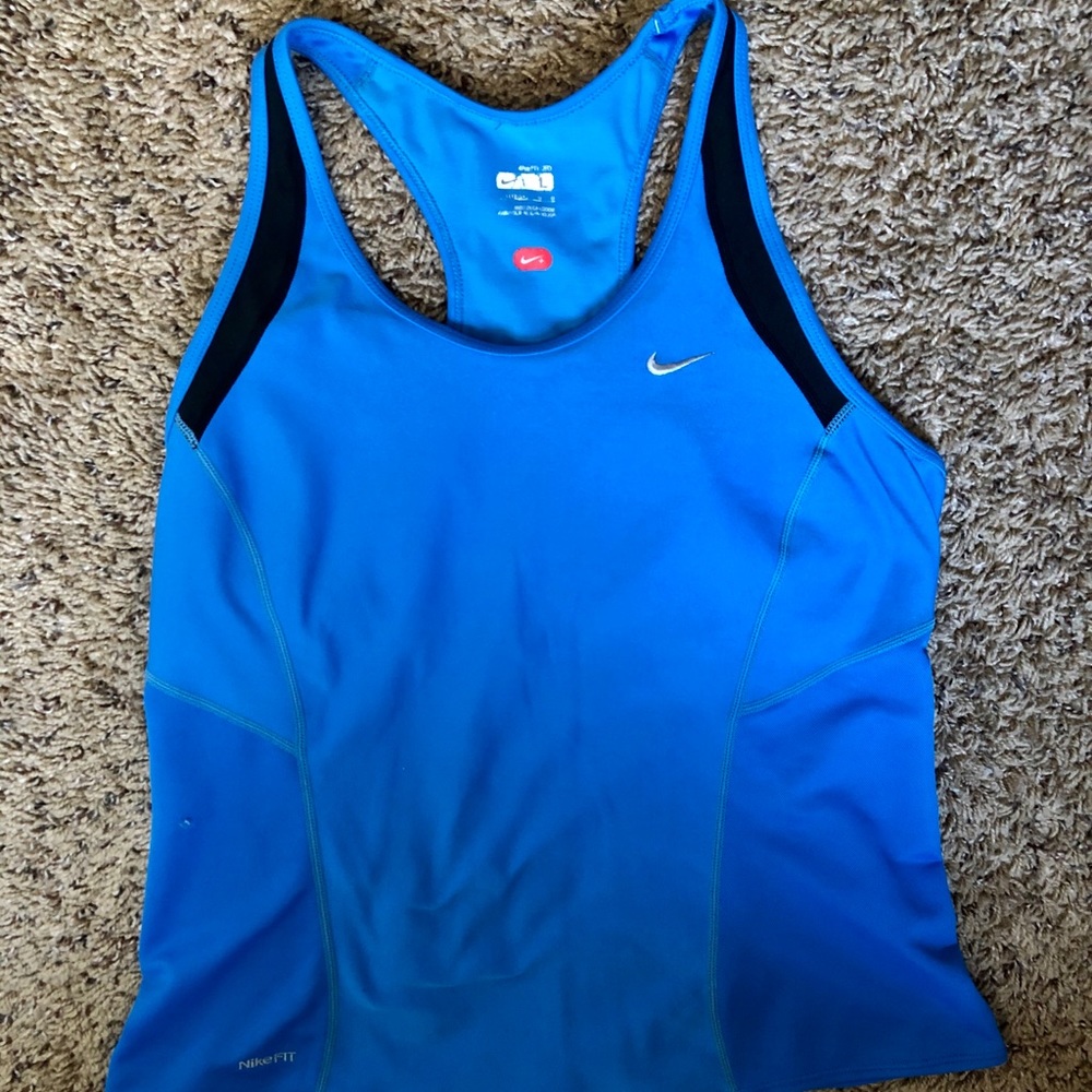 NikeFit Blue Tank Top